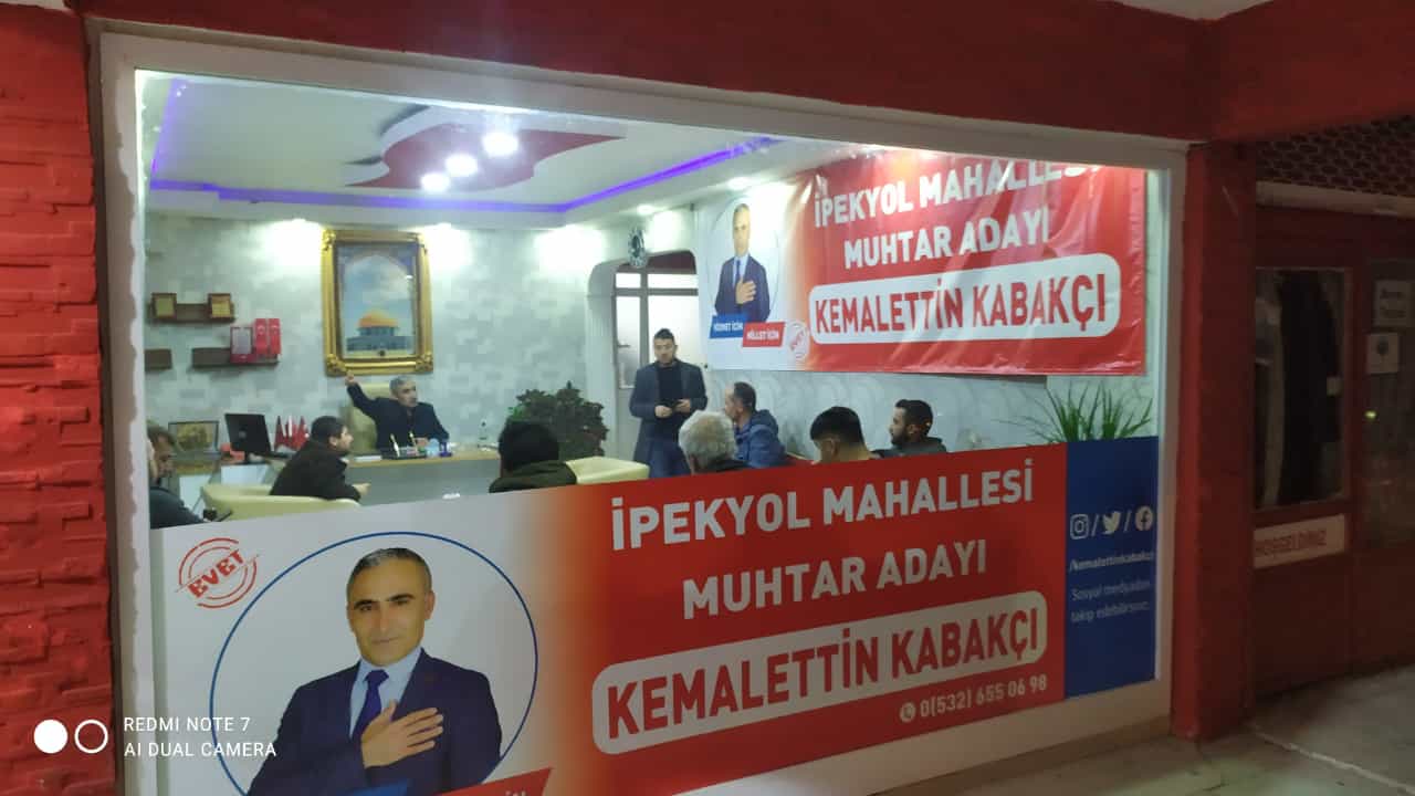 Kemalettin Kabakçı İpekyol Mahallesi Muhtar Adayı