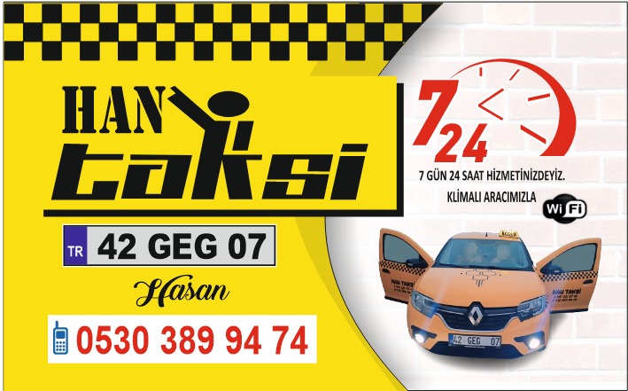 HAN TAKSİ 05303899474 KADINHANI OSMANCIK